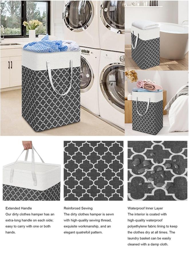 HOMESTAR Dirty Clothes Storage Bin Laundry Torage Basket Hamper Bag Washing Collapsible Waterproof - Image 3