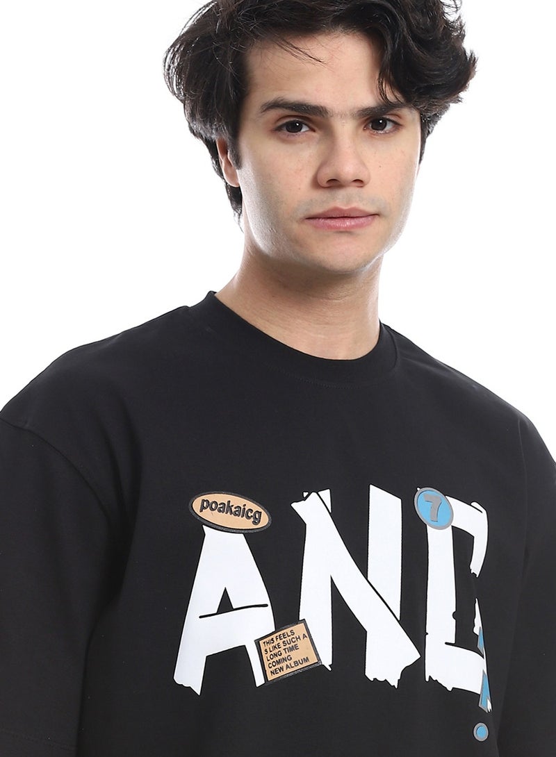 WHITE RABBIT Slip On Trendy Printed T-Shirt  - Image 4