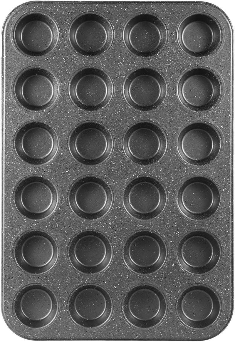Walooza Mini Muffin & Cheesecake Pan, Nonstick 24, Toast Oven Baking Supplies - Image 1