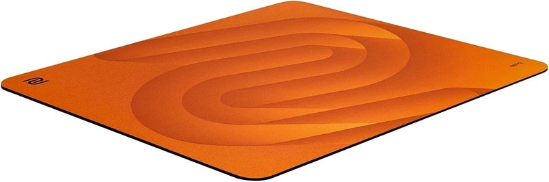 بين كيو Zowie G-SR-SE Orange Large Esports Gaming Mouse Pad | 470x390 mm, Humidity Resistance, Consistent and Controlling Glide, High-density Rubber Base, Stitched Edges, Anti-slip Base Orange - Image 5