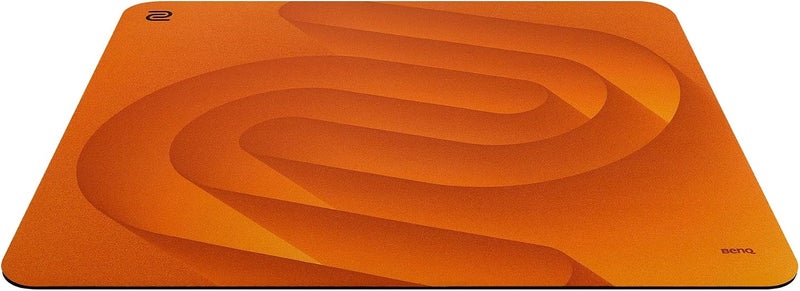 بين كيو Zowie G-SR-SE Orange Large Esports Gaming Mouse Pad | 470x390 mm, Humidity Resistance, Consistent and Controlling Glide, High-density Rubber Base, Stitched Edges, Anti-slip Base Orange - Image 1