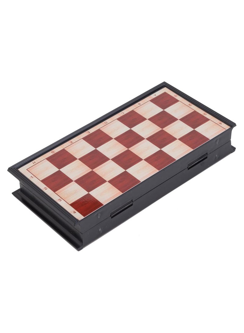 Mini Magnetic Chess Set - Chess Game Set With Folding Chess Board, Beginner Chess Educational Toys Portable for Kids and Adults, Travel Game Chess 21× 21cm - Image 5