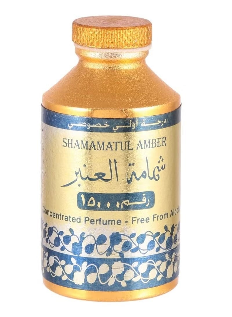 سوراتي عطر زيتي مركز شمامة العنبر رقم 15000 - Image 2