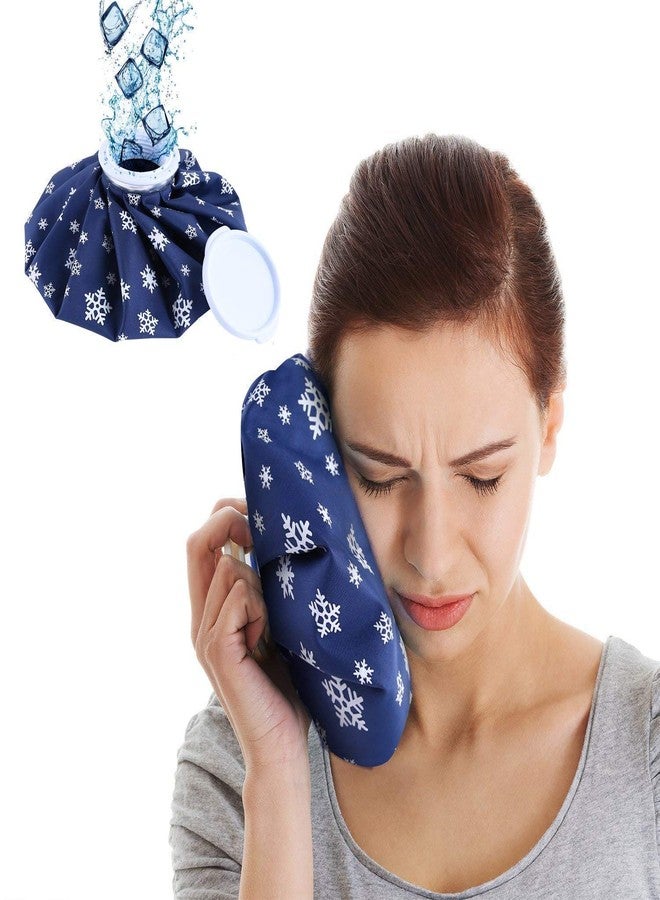 Kiyaan Pain Relief Hot Cold Therapy Reusable Ice Bag Pack And Wrap For Head, Shoulder, Back, Knee Etc. (9Inch, Multicolor, Lime Design) - Image 1