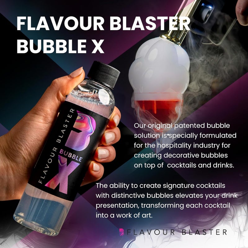 FLAVOUR BLASTER Citrus Aromatic Refill for Cocktail Smoke Bubble Gun - 10ml | Elevate Drinks & Food with Fresh & Sweet Fruit Flavors | 250 Aroma Clouds per Bottle | Vegan, Pure & Natural Ingredients - Image 5