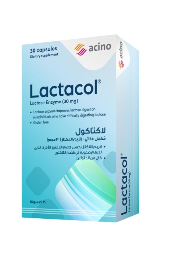 Lactacol 30 mg Cap 30’s (Lactase)