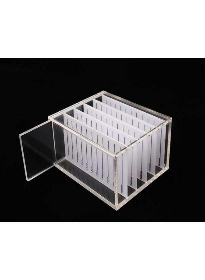 Sisiter Acrylic 5 Layers Clear Eyelash Storage Box Makeup Display Container Eyelashes Holder Case Grafting Eyelash Transparent Box Extension Tool - Image 4