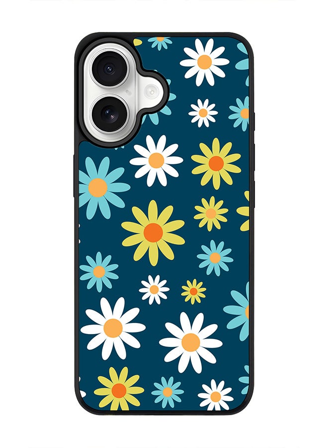 Stylizedd iPhone 17 Case, [Compatible with MagSafe] Slim Magnetic cover Phone Case iPhone 17 -Pick A Daisy - Image 1