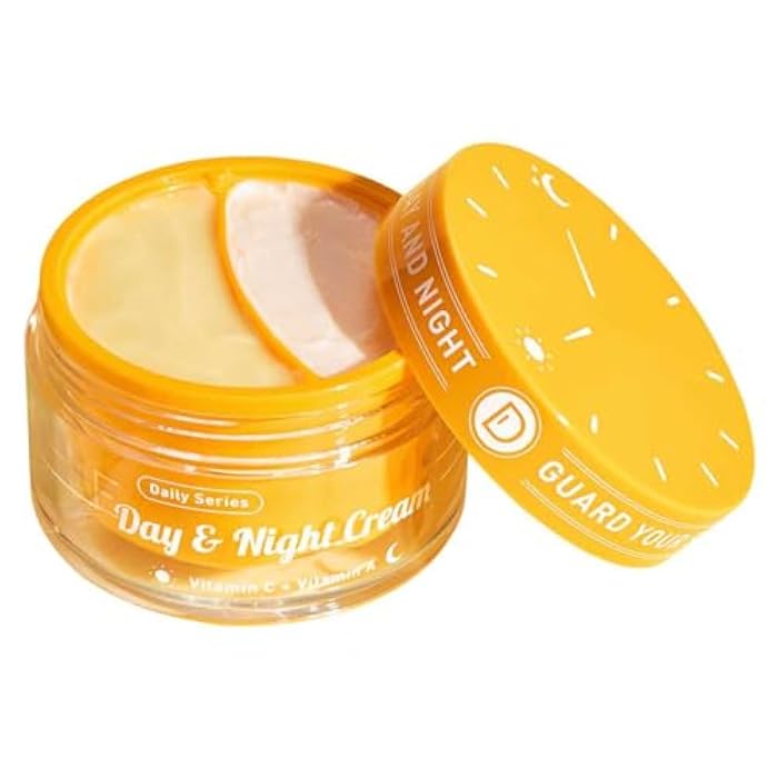 SPODARE Day/Night Cream Set, Anti-Wrinkle Hydrating Day Gel with Vitamin C, Firming Renewal Night Cream with Vitamin A, 2-in-1 Anti-Aging Duo for All Skin Types, 2 * 1.7 Fl Oz - Image 1