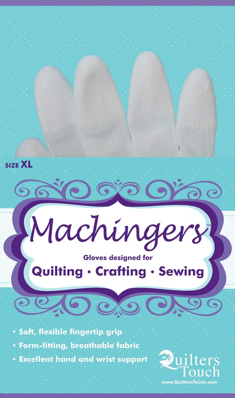 Machingers Quilting Support Gloves for Free-Motion Sewing, by Quilter’s Touch (Extra Small) - Image 5