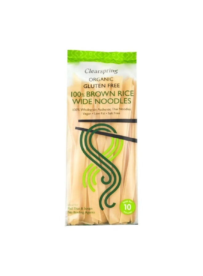 Wide Noodles, Brown Rice - 200g, Thailand