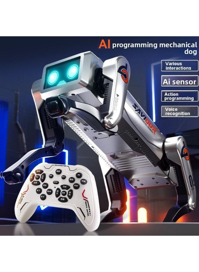 Toy Box Interactive RC Robot Toy for Kids, Programmable Smart and Dancing Robot Toy with Sound and LED Eyes - Image 4