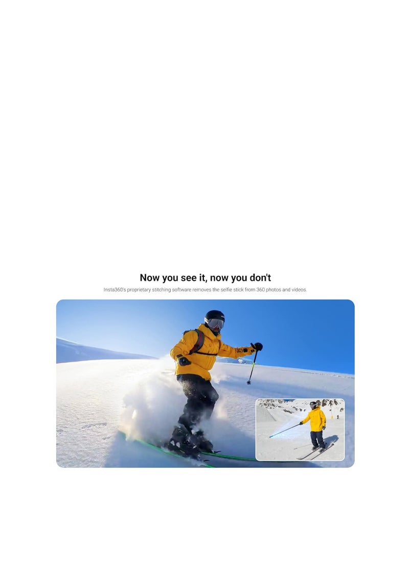 Insta360 Insta 360 Invisible selfie stick  - Image 4