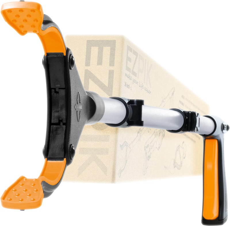 EZPIK Pro 36" Flexible Folding Grabber Tool for Elderly + Magnets, Reacher for Disabled & Seniors Heavy Duty Rotating Grippers for Reaching Underneath, Trash Grabbers & Pickers for Mobility - Image 1
