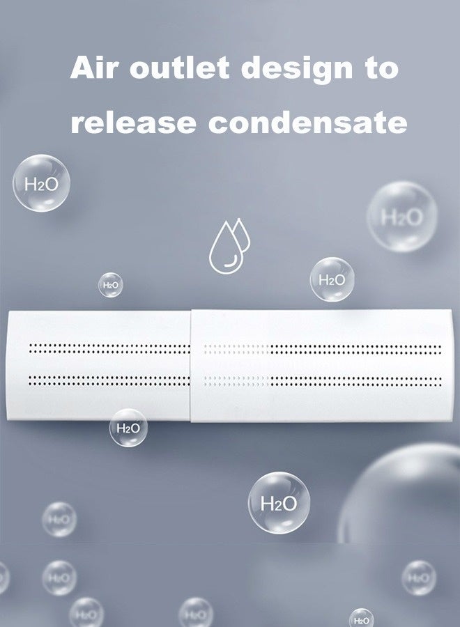 Laravel Adjustable Airflow Deflector for Split A/C Anti Direct Wind Deflector Adjustable Size to Fit Sizes 56 to 108 cm Adjustable Without Punching - Image 3