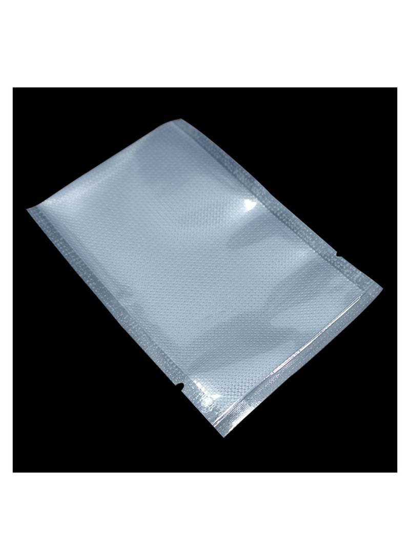 SOLARAE Vacuum Sealer Bags, Dry/Moist Sealer for Food Storage Open Top Clear Plastic Flat Pouches Bulk Food Packaging Bags with Tear Notch 100Pcs, 5.9x9.8 inch - Image 3