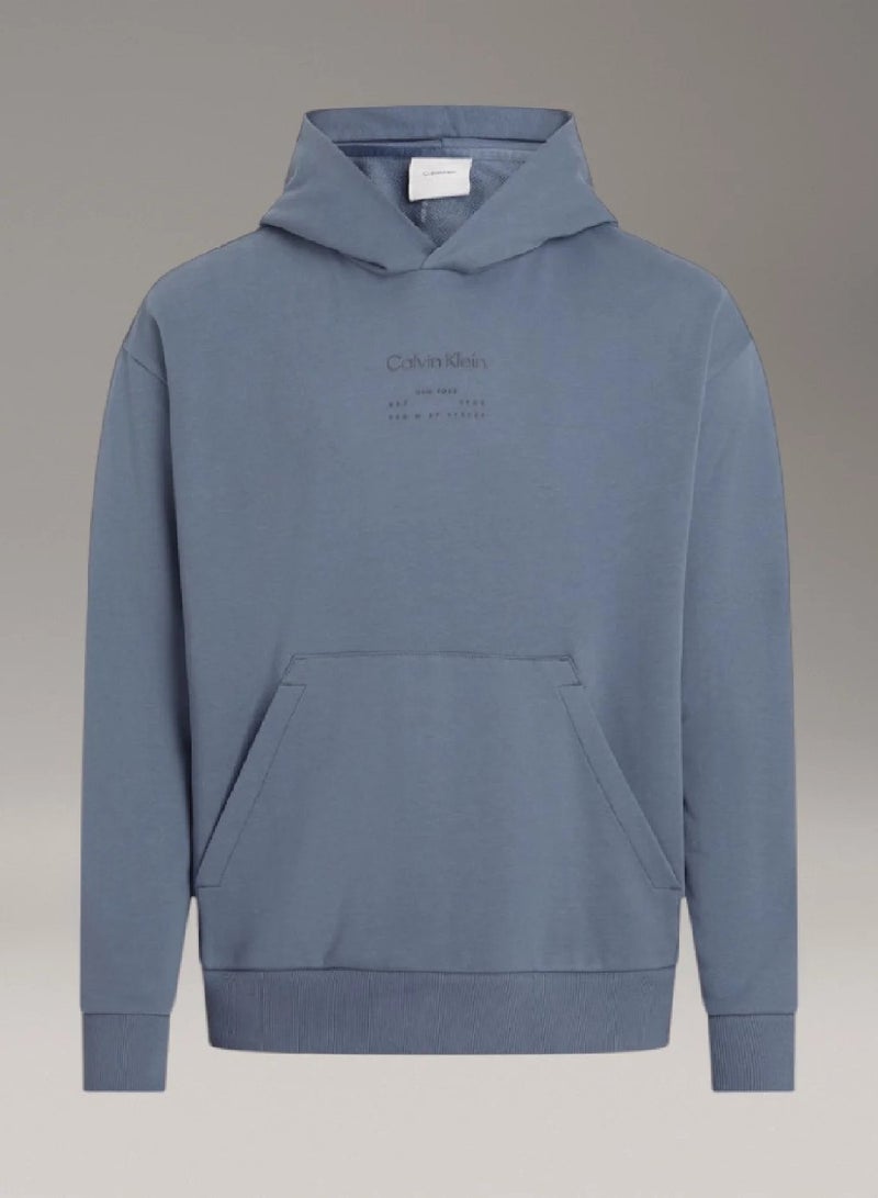 كالفن كلاين هودي بقصة مريحة مزين بشعار كلفن كلاين - Image 4