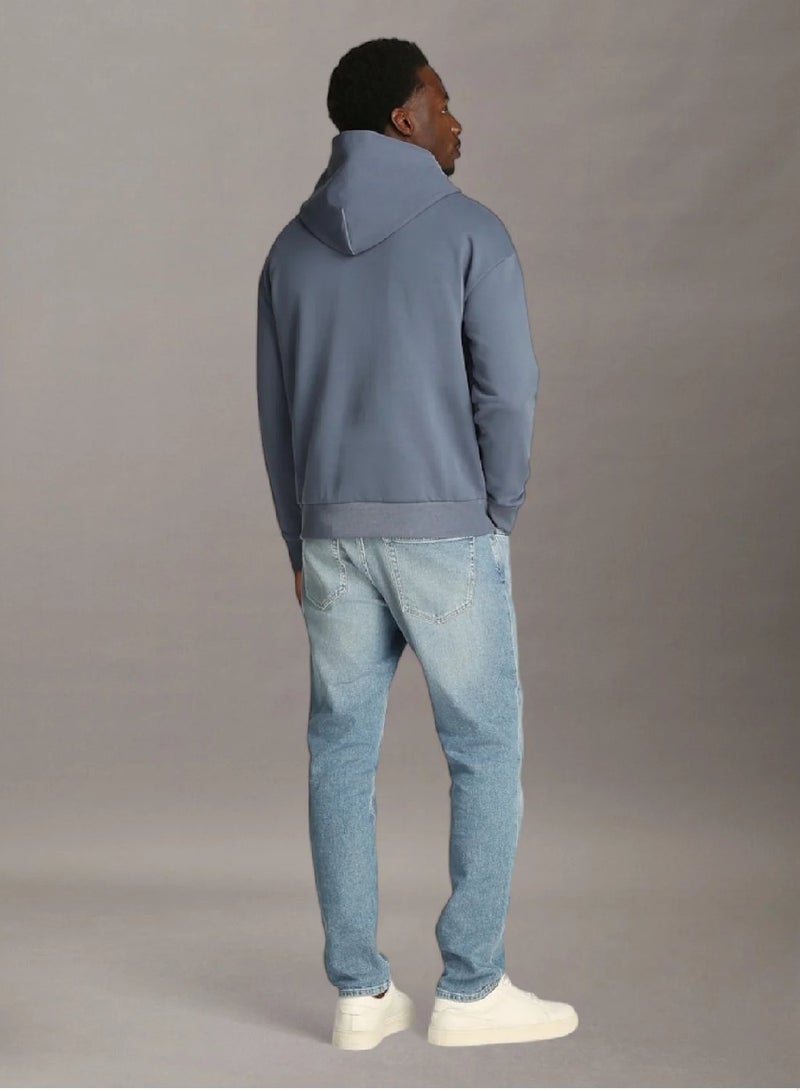 كالفن كلاين هودي بقصة مريحة مزين بشعار كلفن كلاين - Image 2