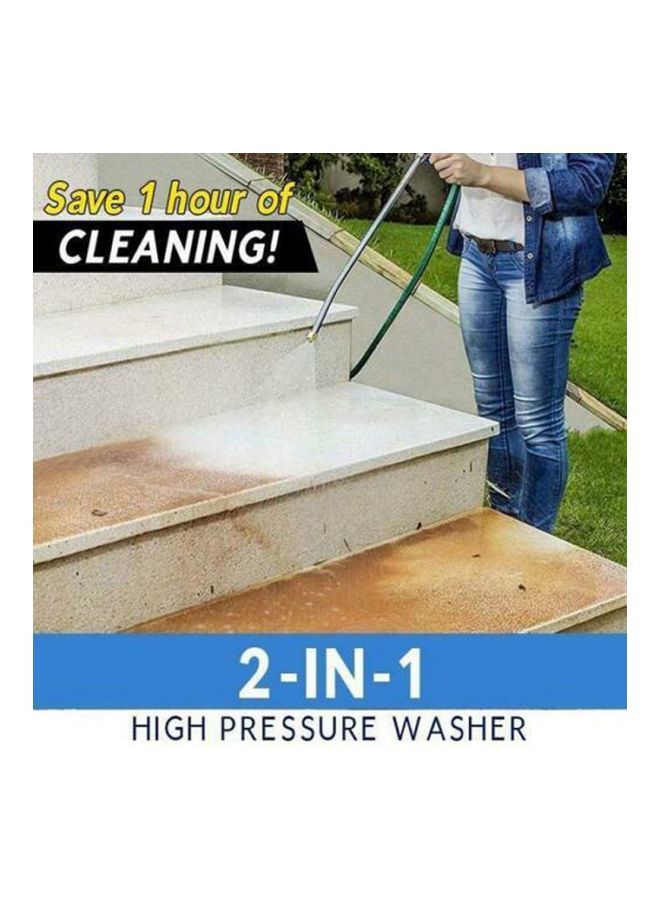 Y&D 2-In-1 High Pressure Washer Black/Silver/Yellow 15x5x5centimeter  - Image 3