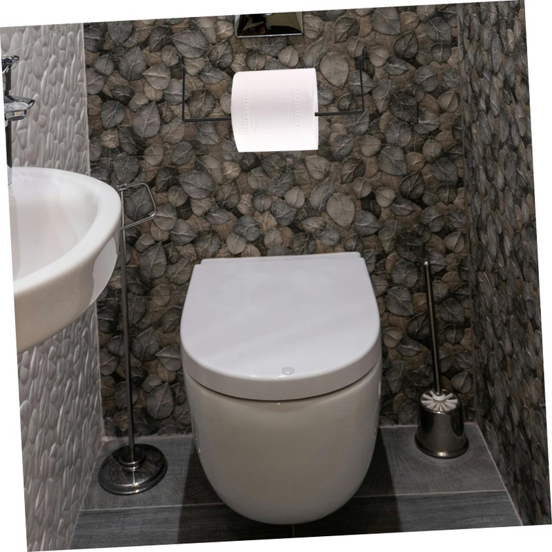 2 Pack Iron Pegboard Paper Towel Holder And Dishcloth Rack For Kitchen And Bathroom Easy Installation Multi Purpose Organization - Image 5