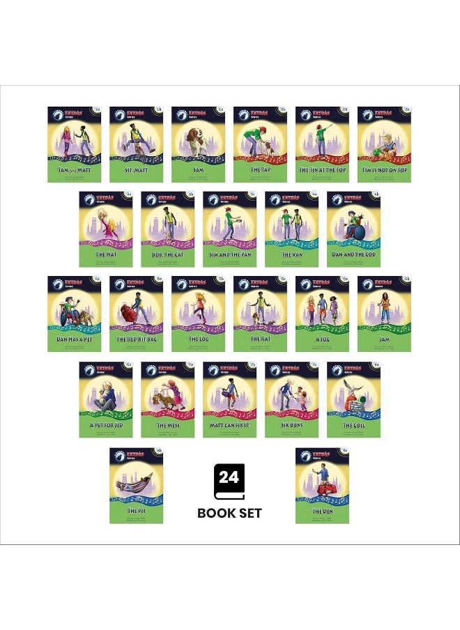 Phonic Books Moon Dogs Extras Set 1: Sounds of the alphabet  - Image 2