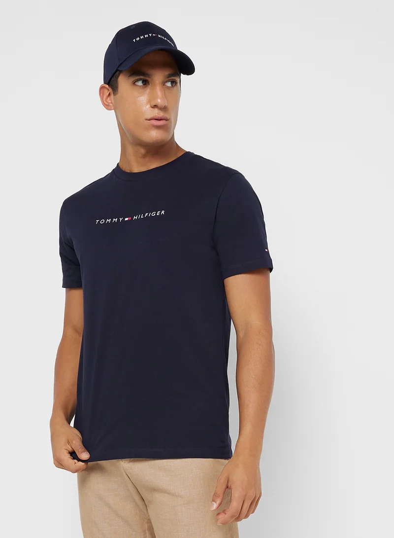 TOMMY HILFIGER Logo Print T-Shirt
