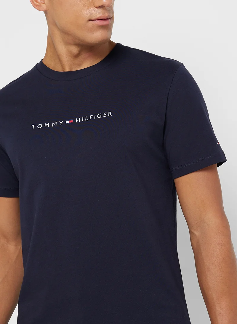 TOMMY HILFIGER Logo Print T-Shirt