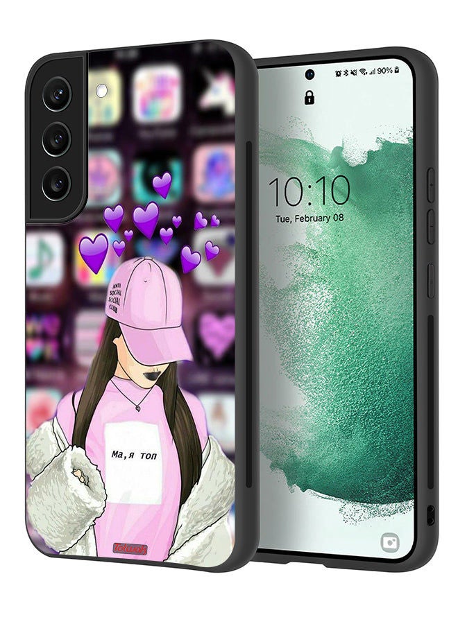 Tolwak Samsung Galaxy S21 FE 5G Protective Case Cover Anti Social Club - Image 1