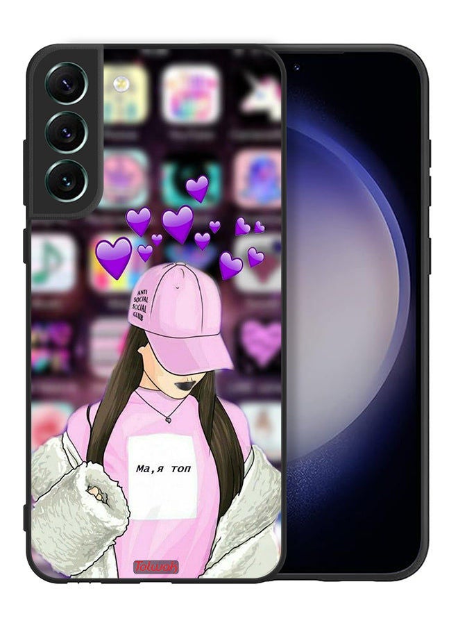 Tolwak Samsung Galaxy S21 FE 5G Protective Case Cover Anti Social Club - Image 2