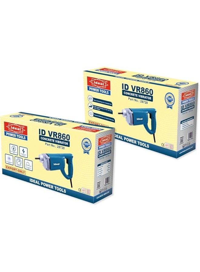 Ideal ID VR860 Needle Concrete Vibrator, 860W, 12,000 vpm - Image 3