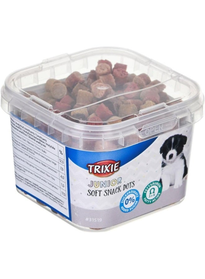 Trixie Junior Soft Snack Dots with Omega3 Dog Treats 140g - Image 1