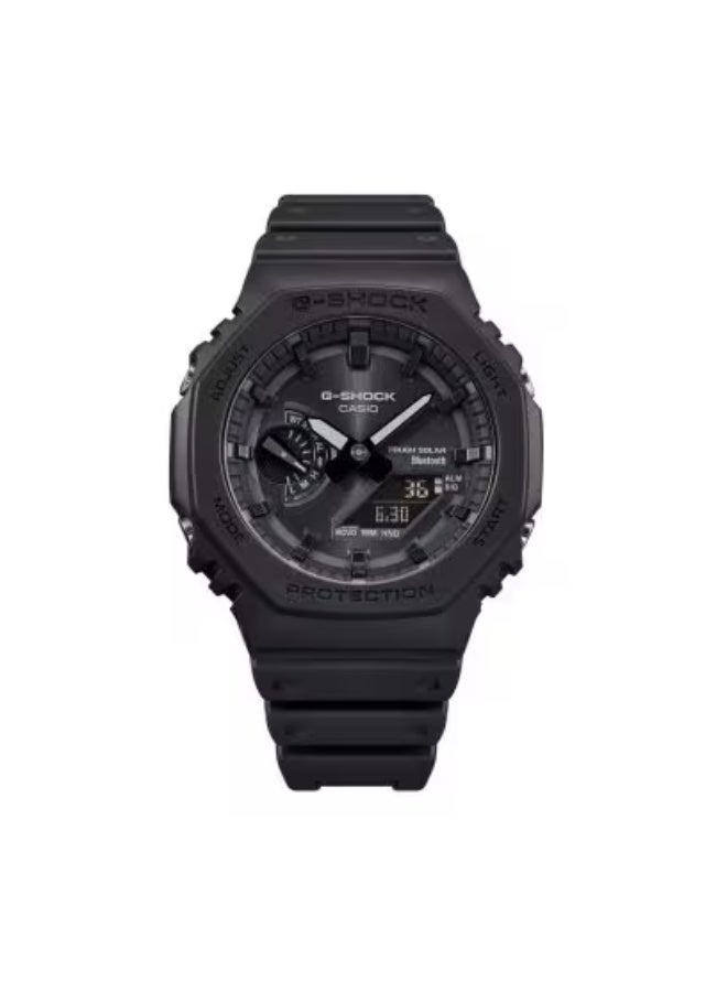 G-SHOCK Casio G-Shock GA-B2100-1A1DR Men's Watch – Black Dial , Black Resin Strap , Tough Solar , Bluetooth , Octagonal CasiOak , Carbon Core Guard , 200M Water Resistant - Image 1