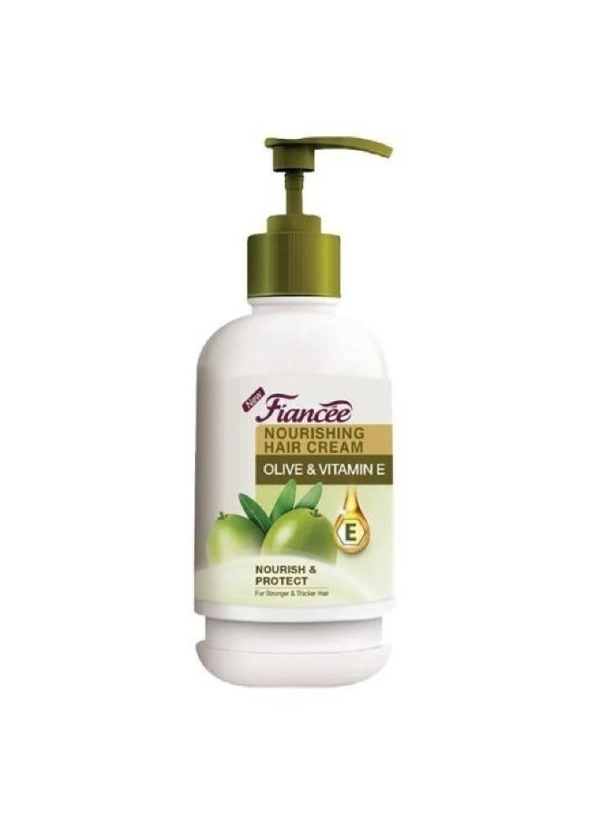 FIANCEE 2PCS Fiancée Nourishing Hair Cream with Olive Oil & Vitamin E 2X275ml - Image 2