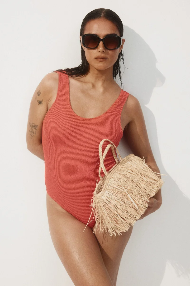 H&M Padded-cup swimsuit