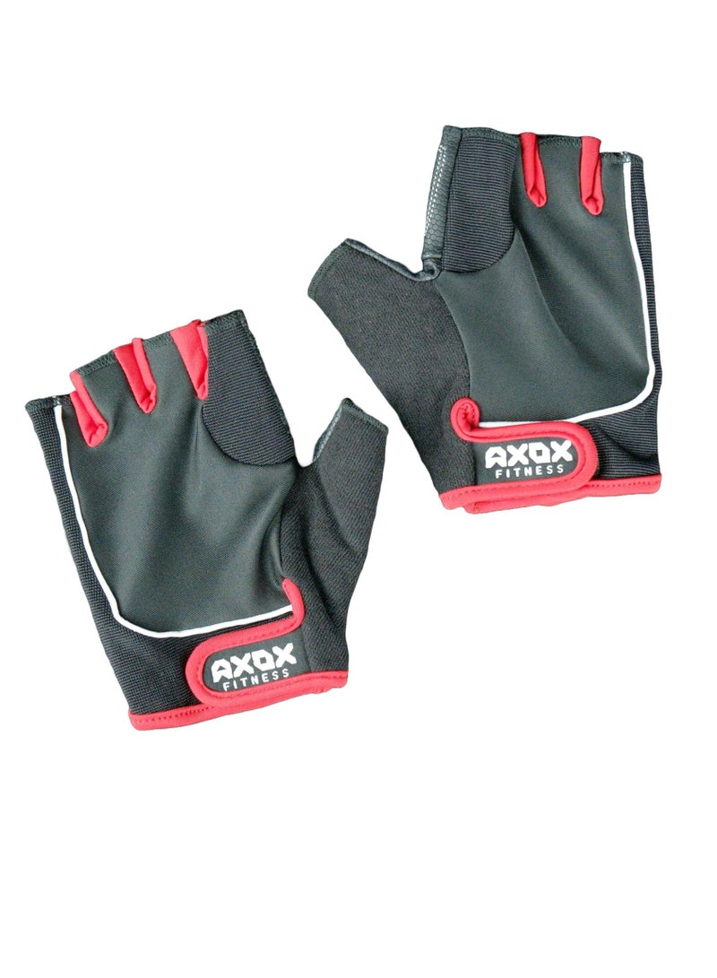 AXOX Fitness Leather Fitness Gloves L - Image 2