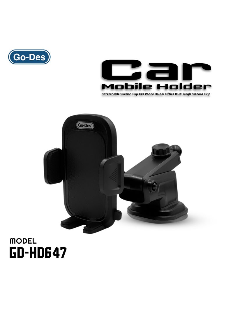 جو-ديز حامل جوال للسيارة قابل للتمدد GD-HD647 من Go-Des - Image 1