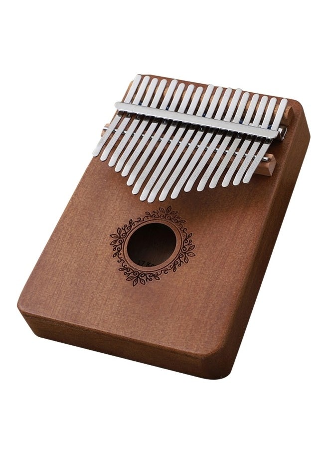 Generic 17-Keys Portable Kalimba Retro Flower  - Image 1