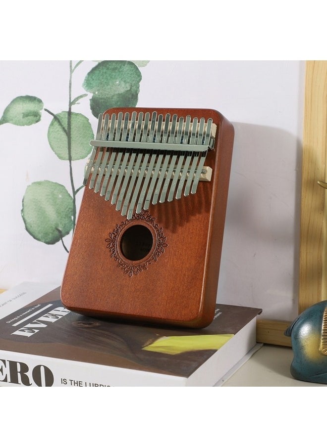 Generic 17-Keys Portable Kalimba Retro Flower  - Image 2