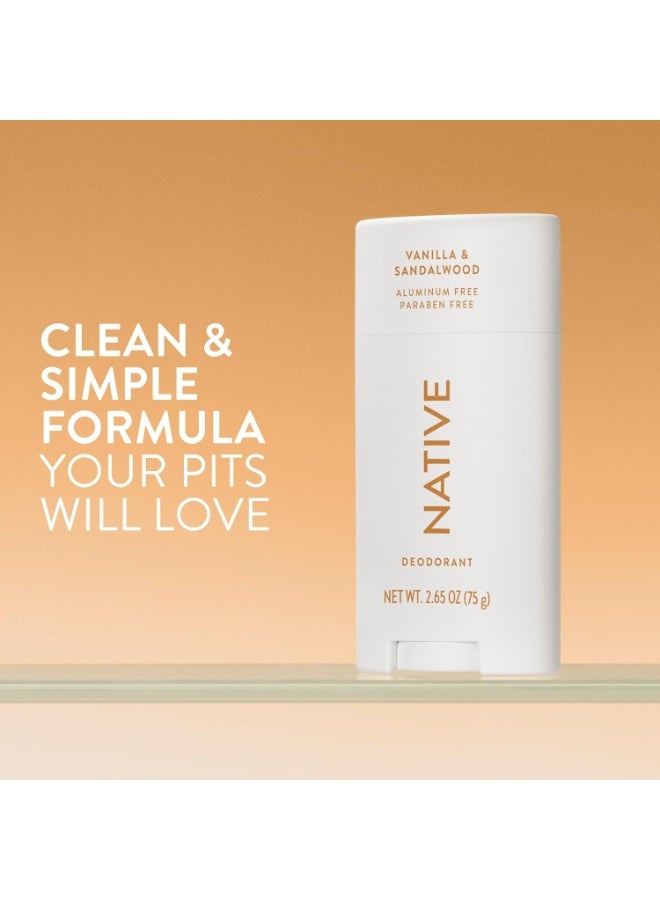 native مزيل العرق بالفانيليا الأصلية وخشب الصندل 2.65 أونصة - Image 2