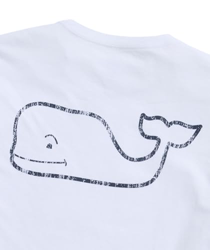 Vineyard Vines تي شيرت بجيوب قصيرة الأكمام للرجال من فينيارد فاينز، كاب أبيض، متوسط - Image 3