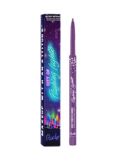 Rude City of Flashing Lights Micro Retractable Liner Royalty 