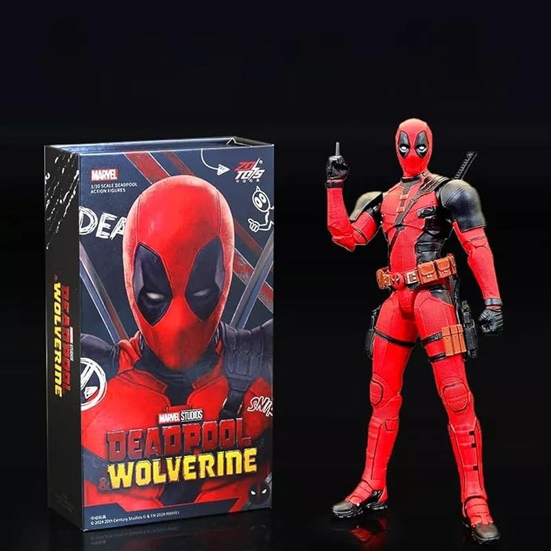 By Azurra New ZD Toy Dead Pool & Wolverine Action Figure Toy Model Collection, Adult Collectible Figure Dead Pool The Movie Edition - Image 1