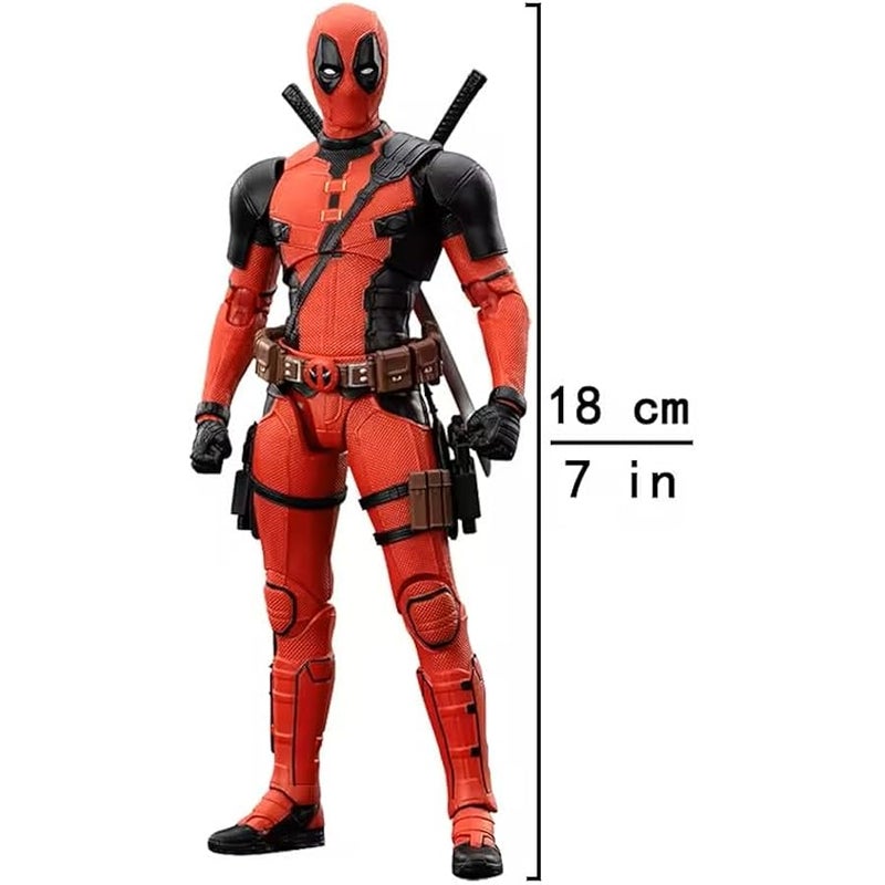 By Azurra New ZD Toy Dead Pool & Wolverine Action Figure Toy Model Collection, Adult Collectible Figure Dead Pool The Movie Edition - Image 3