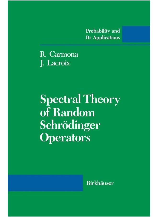 Spectral Theory of Random Schrödinger Operators 