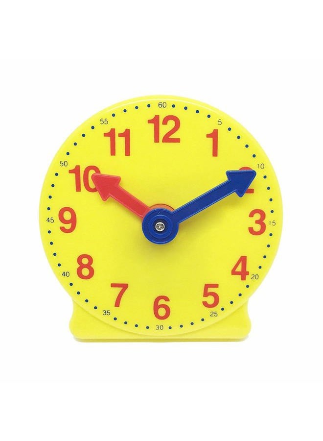 hand2mind Plastic Geared Practice Clock, 4 - Image 1
