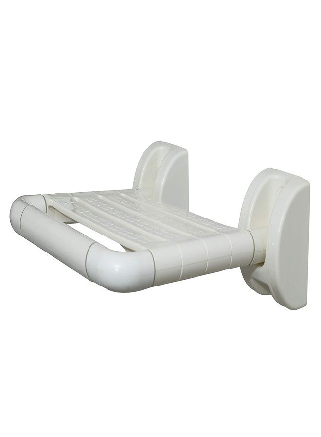 دولفي مقعد استحمام دولفي قابل للطي يُثبت على الحائط - أبيض - Image 3