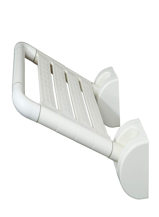 دولفي مقعد استحمام دولفي قابل للطي يُثبت على الحائط - أبيض - Image 2