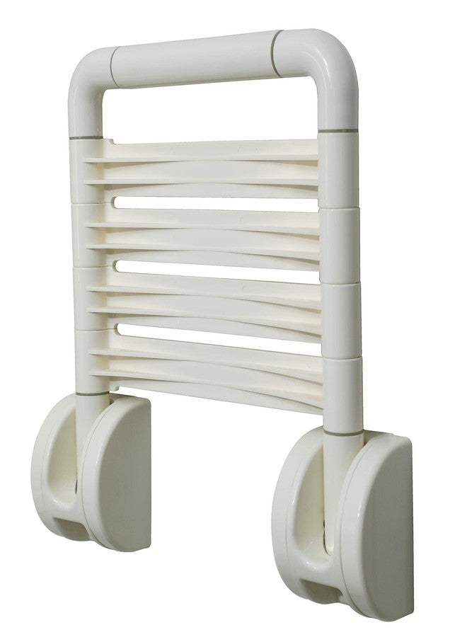 دولفي مقعد استحمام دولفي قابل للطي يُثبت على الحائط - أبيض - Image 4