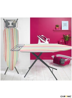 Ironing Board Foldable Lightweight Adjustable Height Safety Lock Buckle Anti-Slip Screw 148x44 cm - pzsku/Z3171EC0491B07337D7AAZ/45/_/1717505074/a4b9d957-73b0-4bcb-9382-0e00dc4ab14b