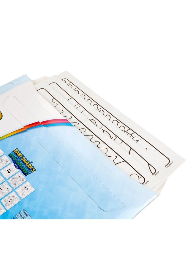 Crayola Baby Shark Color Wonder Pages, Mess Free Coloring for Toddlers, Toddler Coloring Activity, Travel Toy, Gift for Kids - Image 5